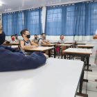 Sala de aula em escola de Joinville