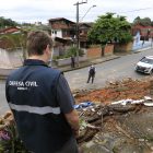 Defesa Civil atende ocorrência de deslizamento em Joinville