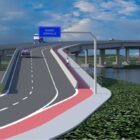 Imagem do projeto da nova ponte